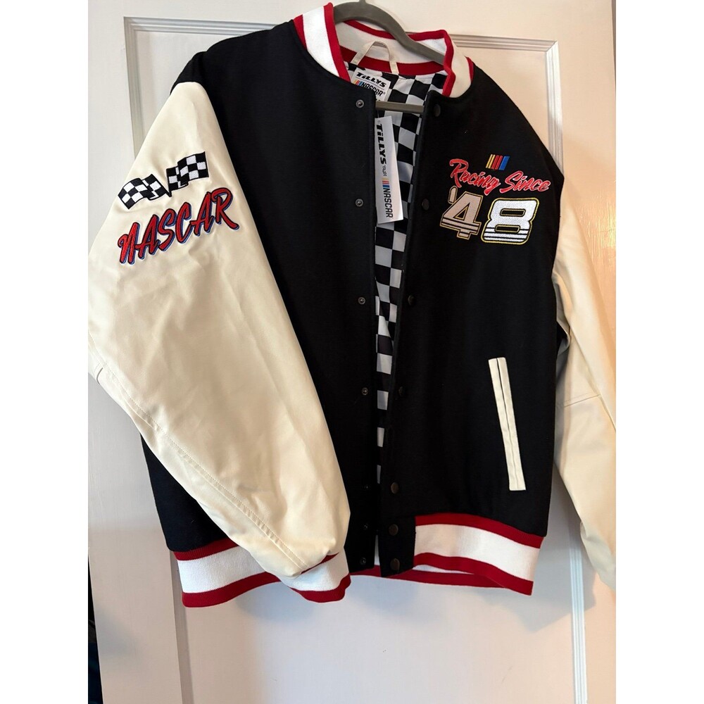 Tillys x NASCAR Racing Team Men's Varsity Jacket